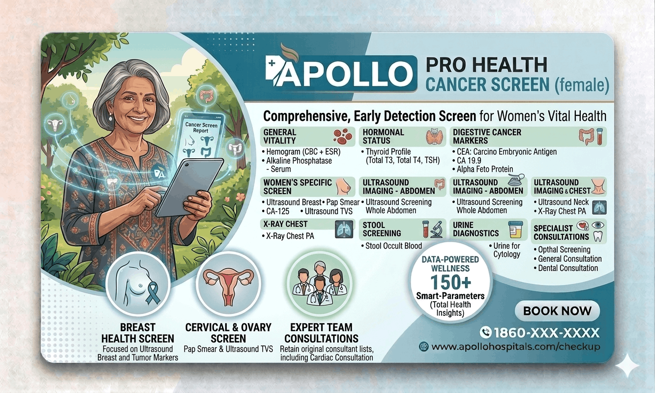 PRO HEALTH CANCER SCREEN (FEMALE)